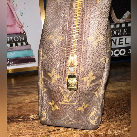 👜 Authentic Louis Vuitton Toiletry Pouch 28 Vintage Discontinued & Rare! NO0904 - Picture 7 of 13